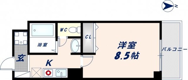 エムプラザ布施弐番館の物件間取画像